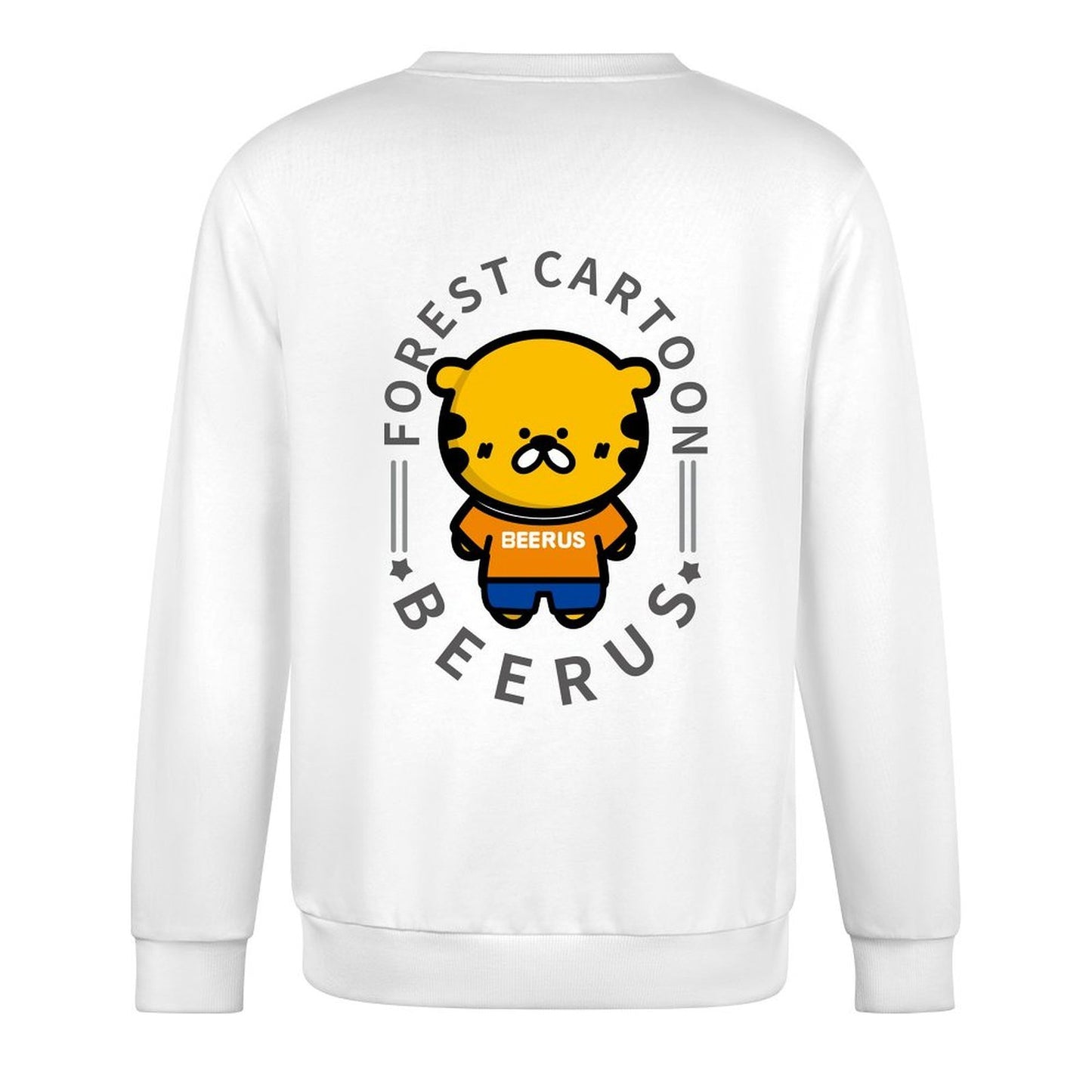 Crew Neck Long Sleeve Sweatshirt 4000626
