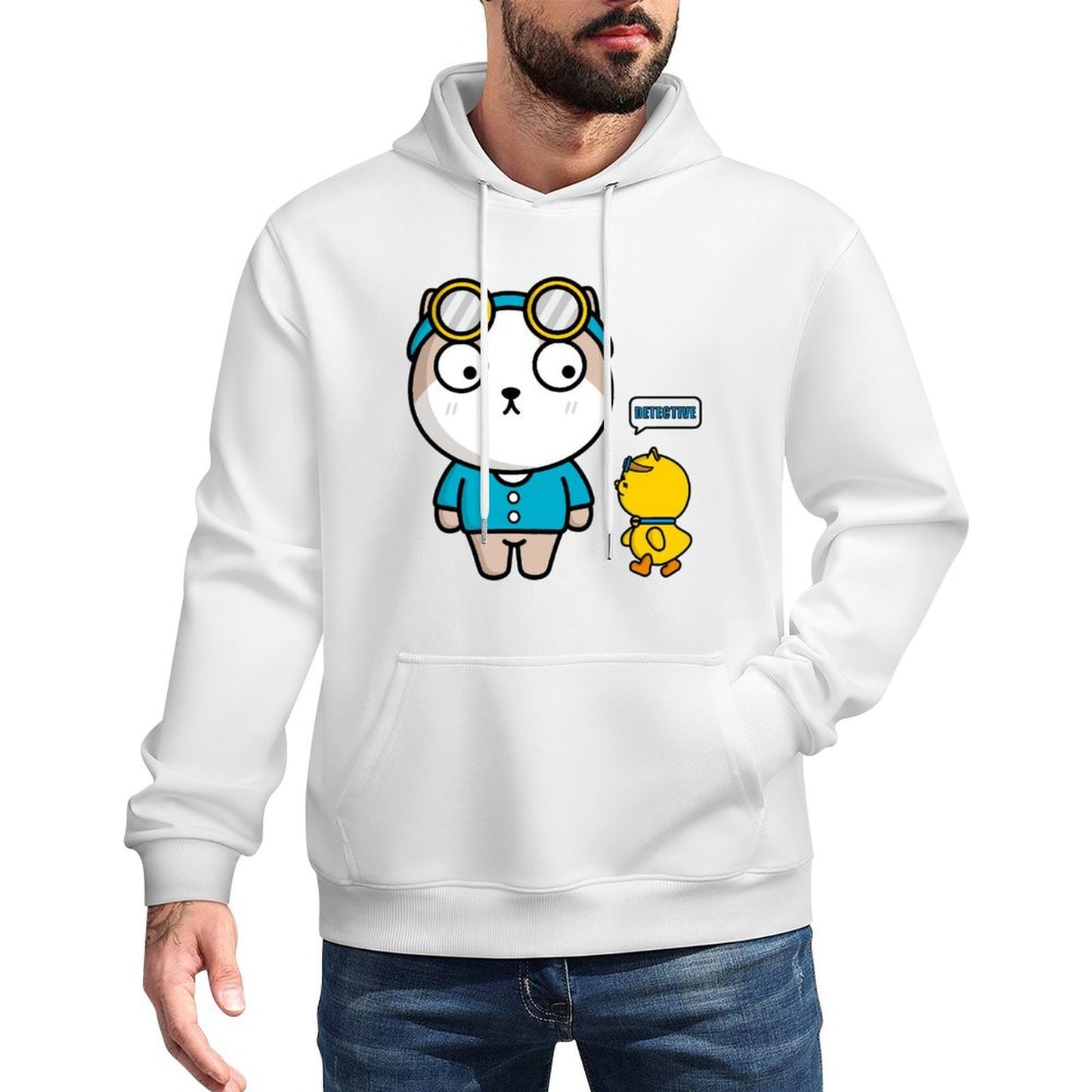 IPBR 250g Hooded Pocket Sweatshirt Front GraphicMen's Hooded  Sweatshirt4000873