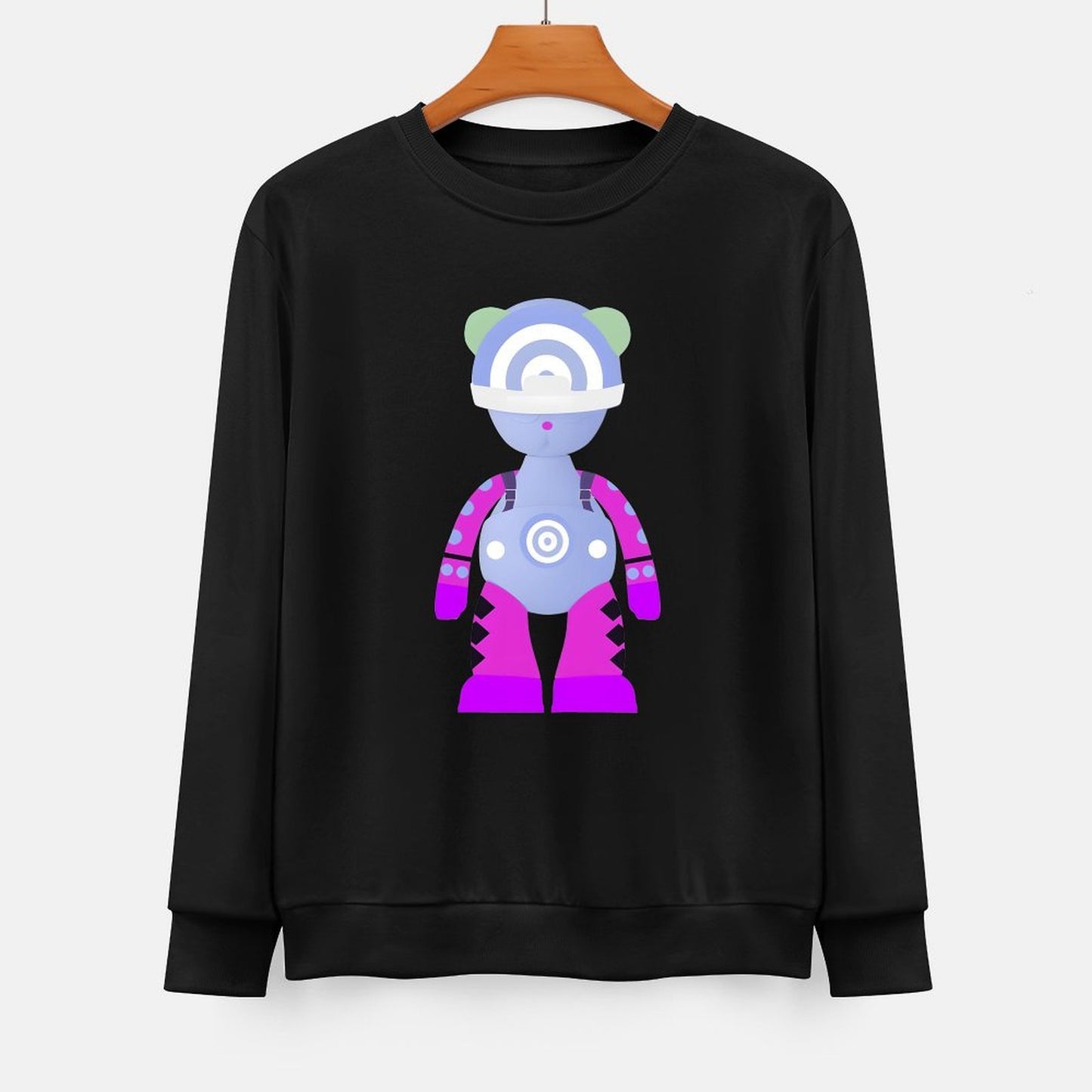 IPIB 250g Crew Neck Long Sleeve Sweatshirt Front GraphicCrew Neck Long Sleeve Sweatshirt6000134-4