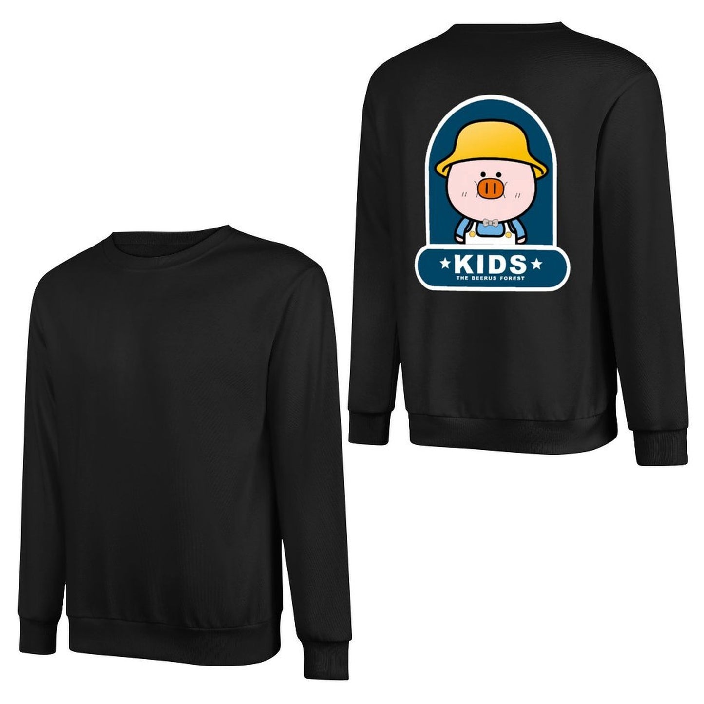 Crew Neck Long Sleeve Sweatshirt 4000699
