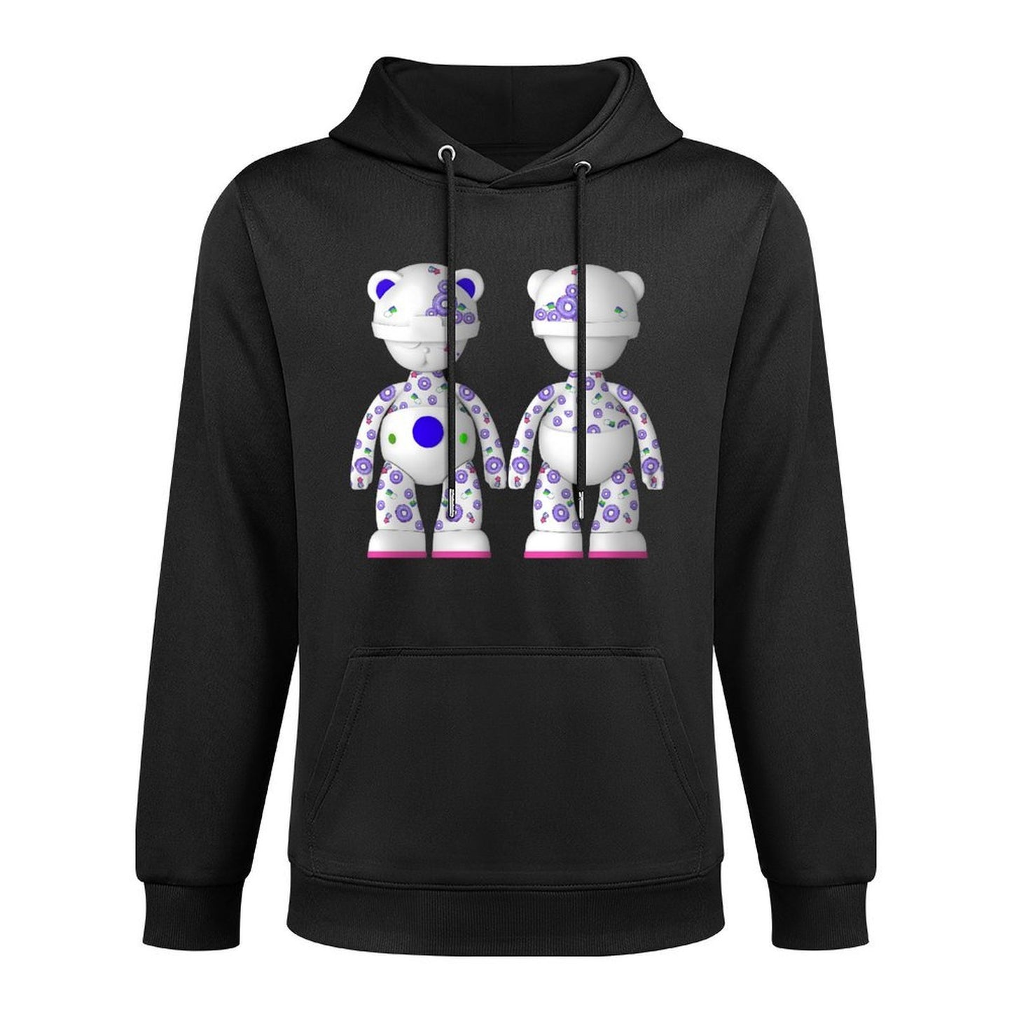 IPIB 250g Hooded Pocket Sweatshirt Front GraphicMen's Hooded  Sweatshirt6000097-8