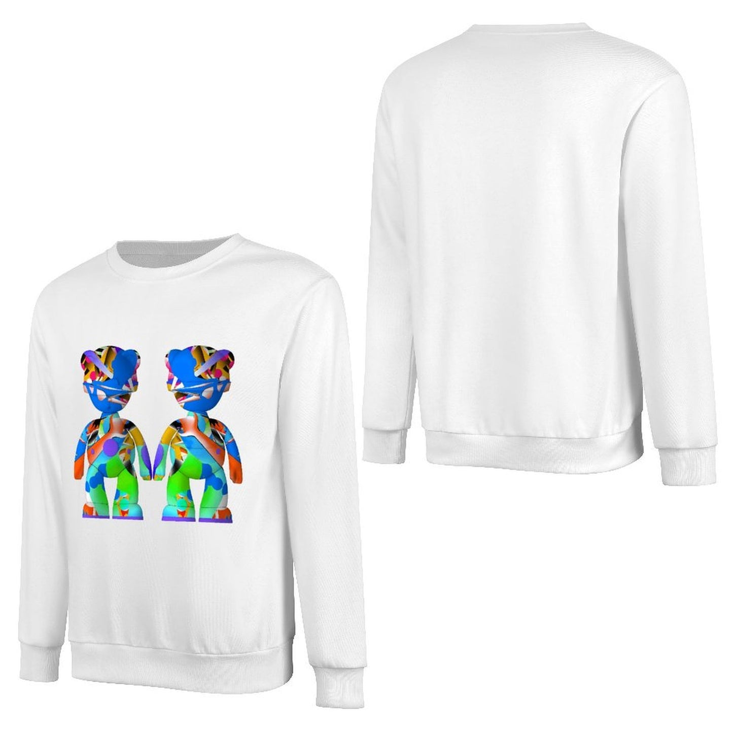 Long Sleeve With Front PatternUltra Durable Crew Neck