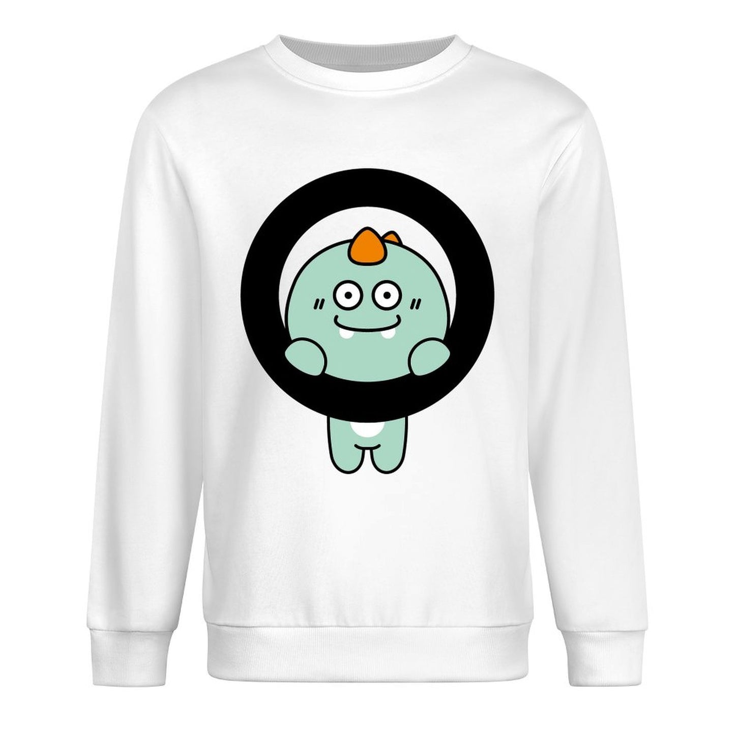 Front Patterned Long Sleeve TopPremium Finish Tear-Resistant