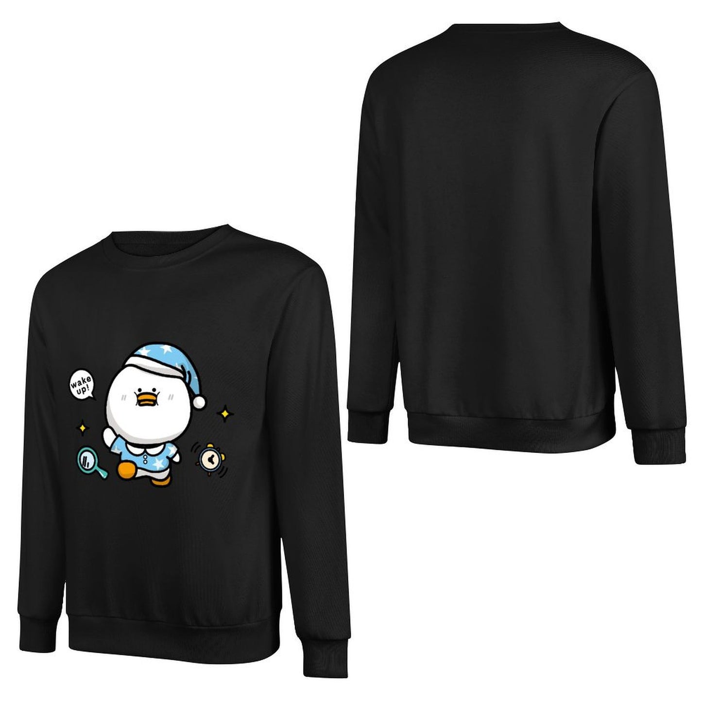 IPBR 250g Crew Neck Long Sleeve Sweatshirt Front GraphicCrew Neck Long Sleeve Sweatshirt4001118