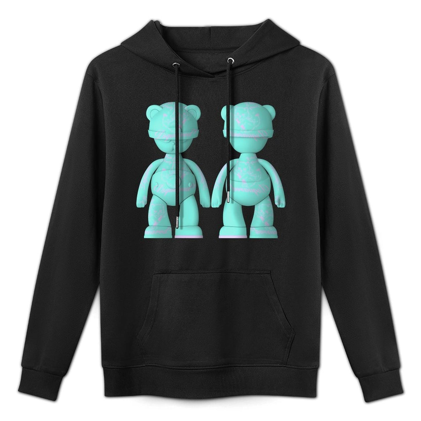 IPIB 250g Hooded Pocket Sweatshirt Front GraphicMen's Hooded  Sweatshirt6000098-5