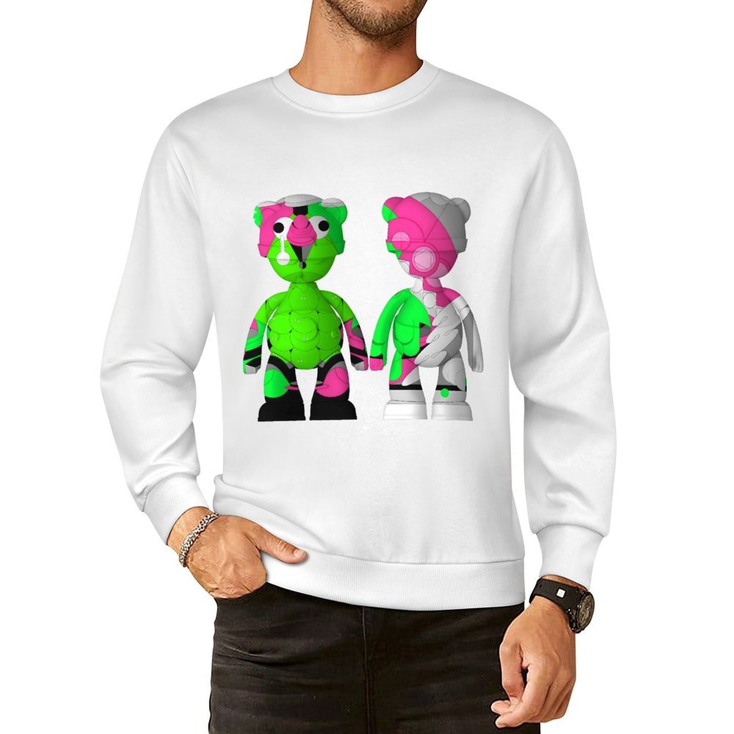 Long Sleeve With Front PatternWrinkle-Free ActiveStyle