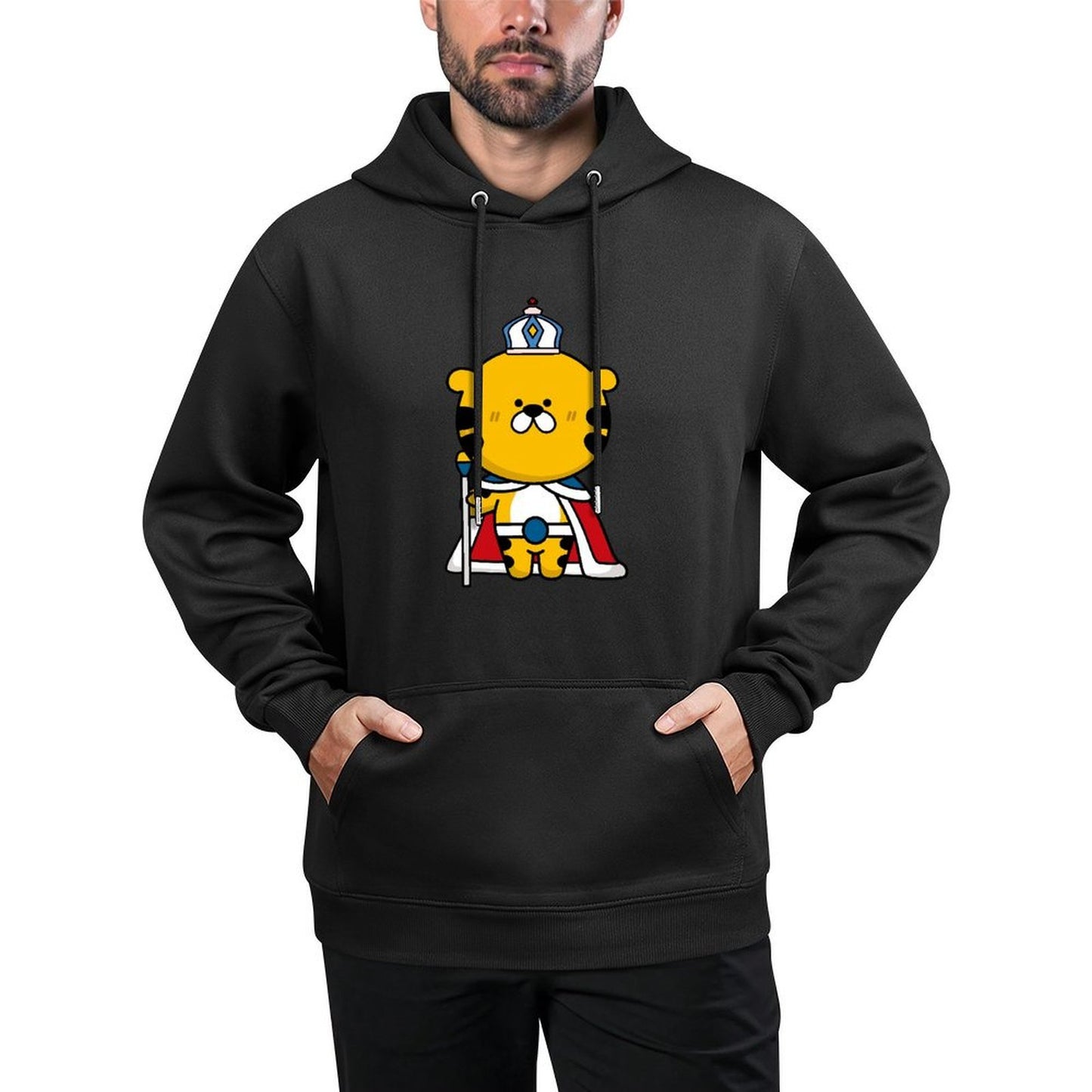 IPBR 250g Hooded Pocket Sweatshirt Front GraphicMen's Hooded  Sweatshirt4000005