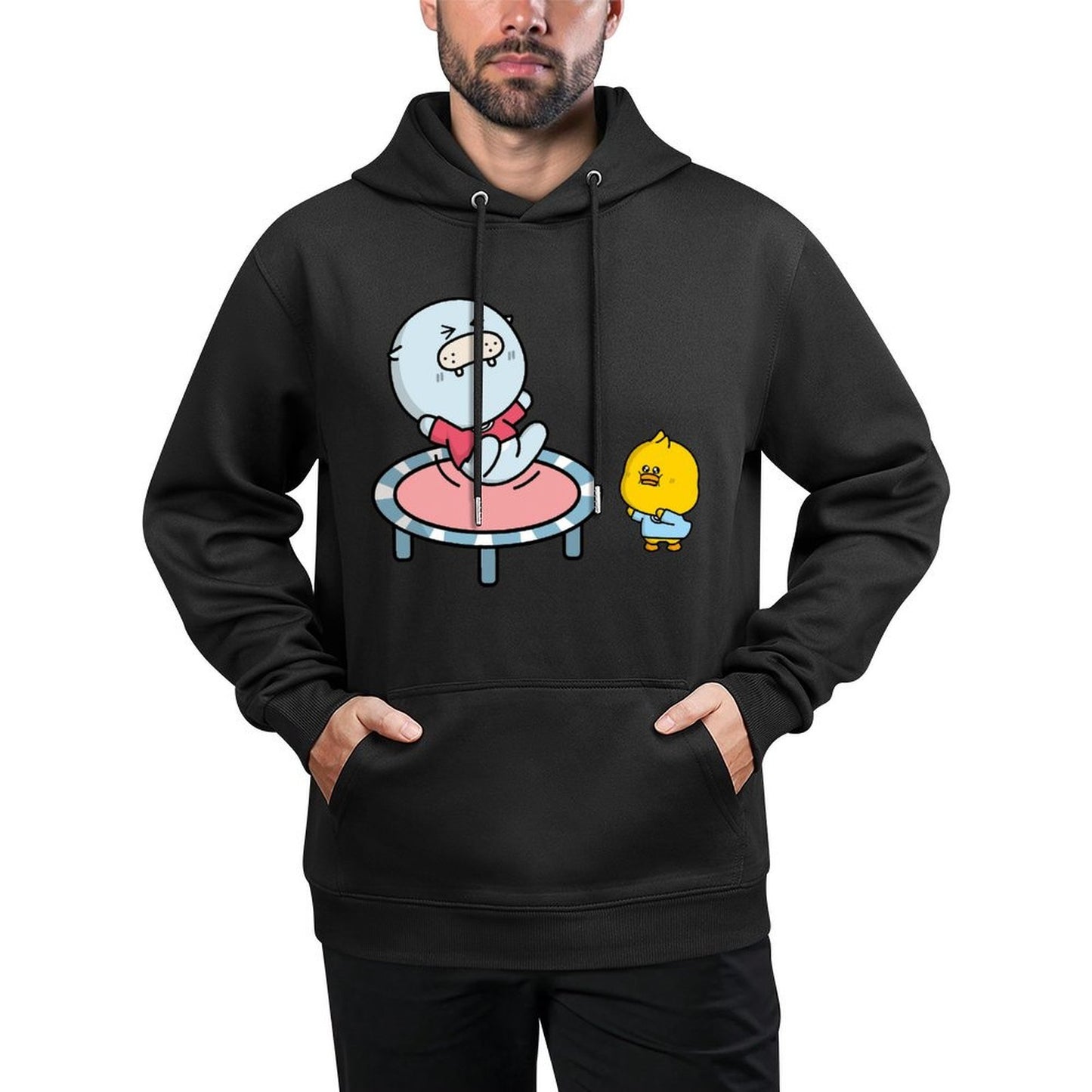 IPBR 250g Hooded Pocket Sweatshirt Front GraphicMen's Hooded  Sweatshirt4000887