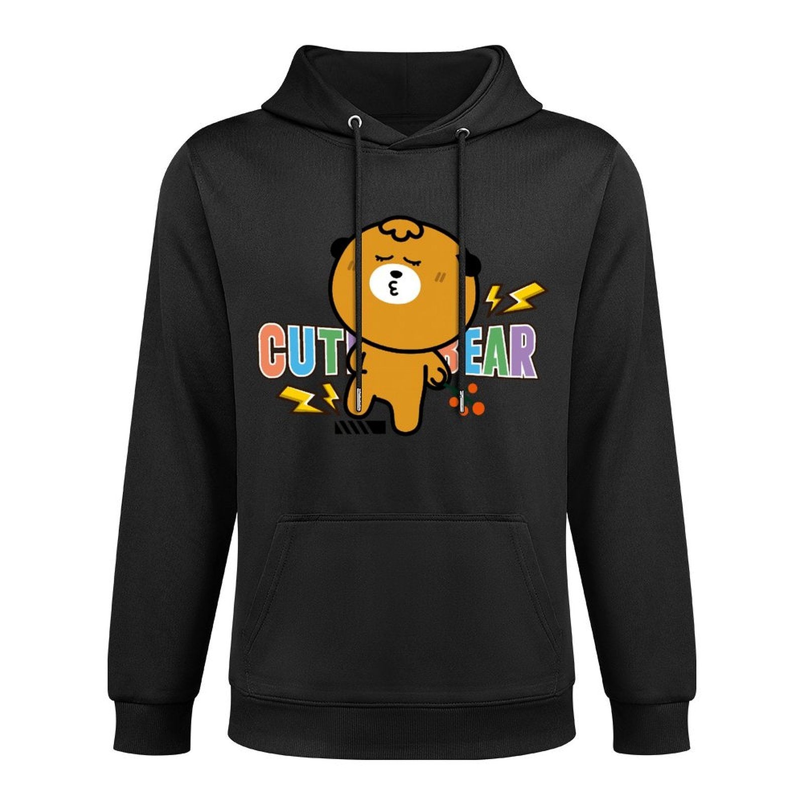 Front Graphic HoodiesCrew Neck Vintage