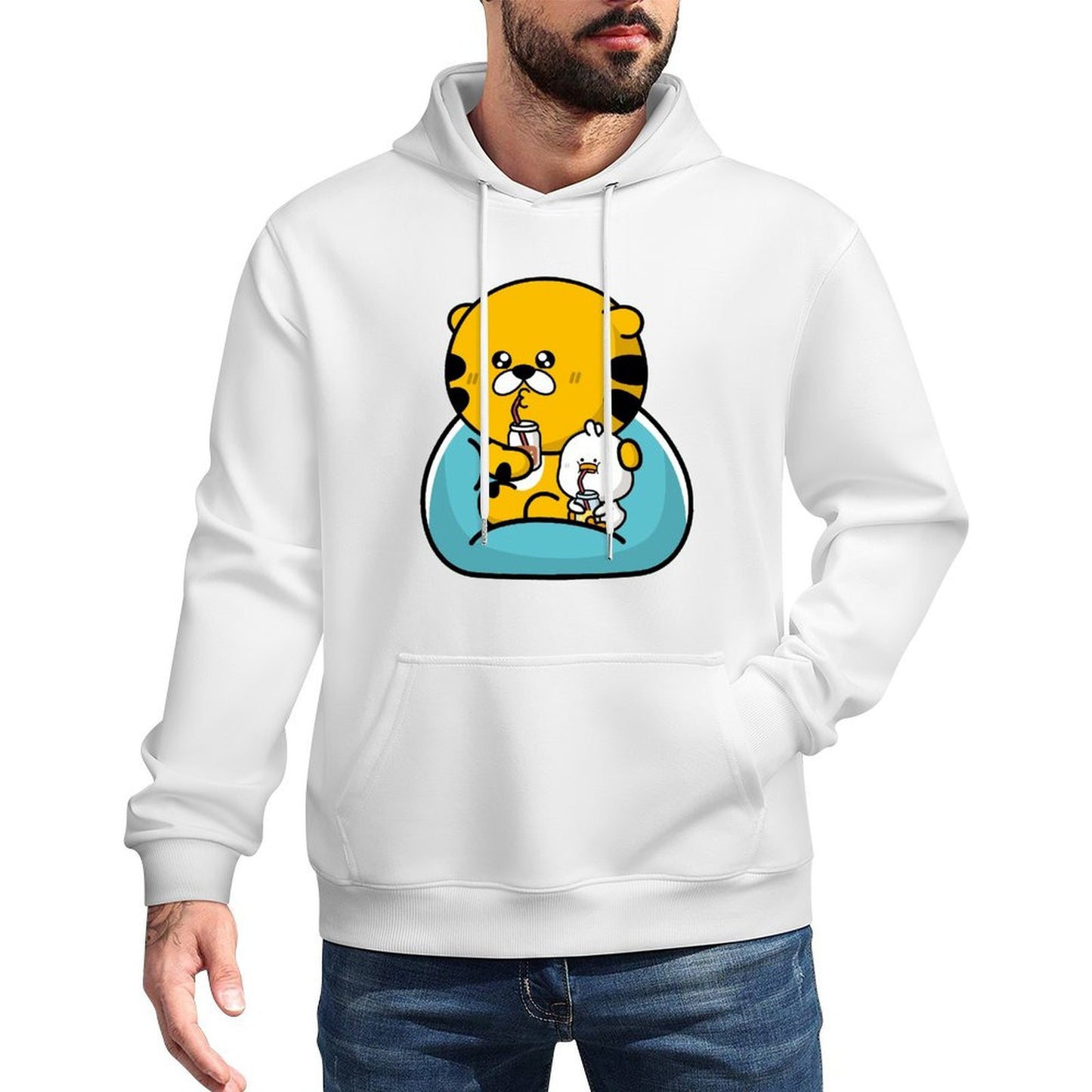 IPBR 250g Hooded Pocket Sweatshirt Front GraphicMen's Hooded  Sweatshirt4001165