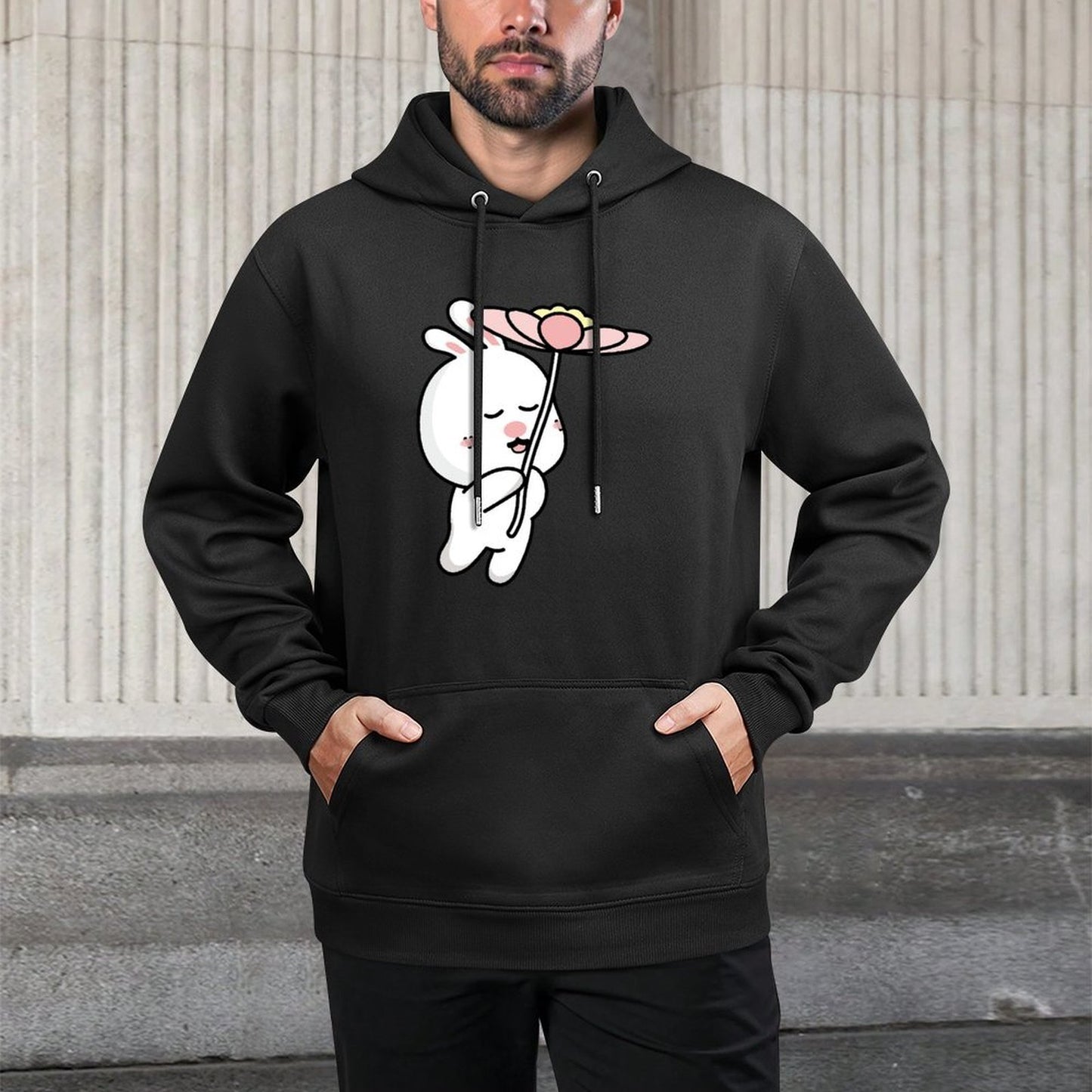 IPBR 250g Hooded Pocket Sweatshirt Front GraphicMen's Hooded  Sweatshirt4000252