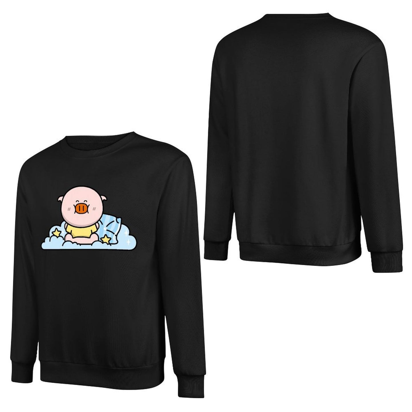 IPBR 250g Crew Neck Long Sleeve Sweatshirt Front GraphicCrew Neck Long Sleeve Sweatshirt4001392