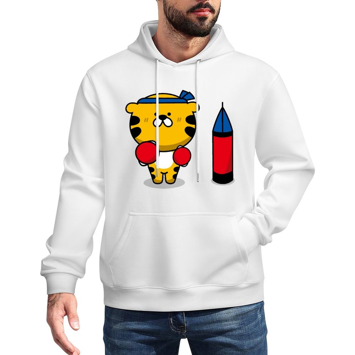 Regular Performance Front Graphic Hoodies