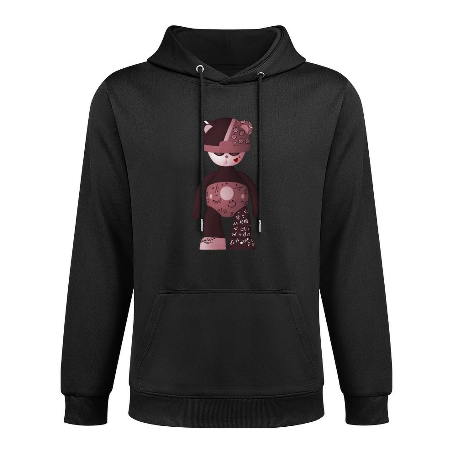 IPIB 250g Hooded Pocket Sweatshirt Front GraphicMen's Hooded  Sweatshirt6000107-4