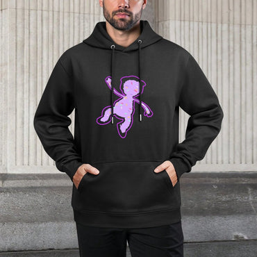 IPIB 250g Hooded Pocket Sweatshirt Front GraphicMen's Hooded  Sweatshirt6000006-3
