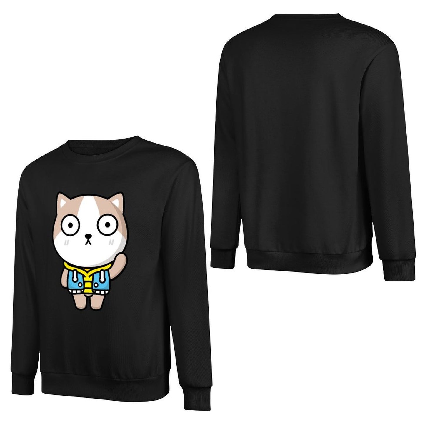 IPBR 250g Crew Neck Long Sleeve Sweatshirt Front GraphicCrew Neck Long Sleeve Sweatshirt4001178