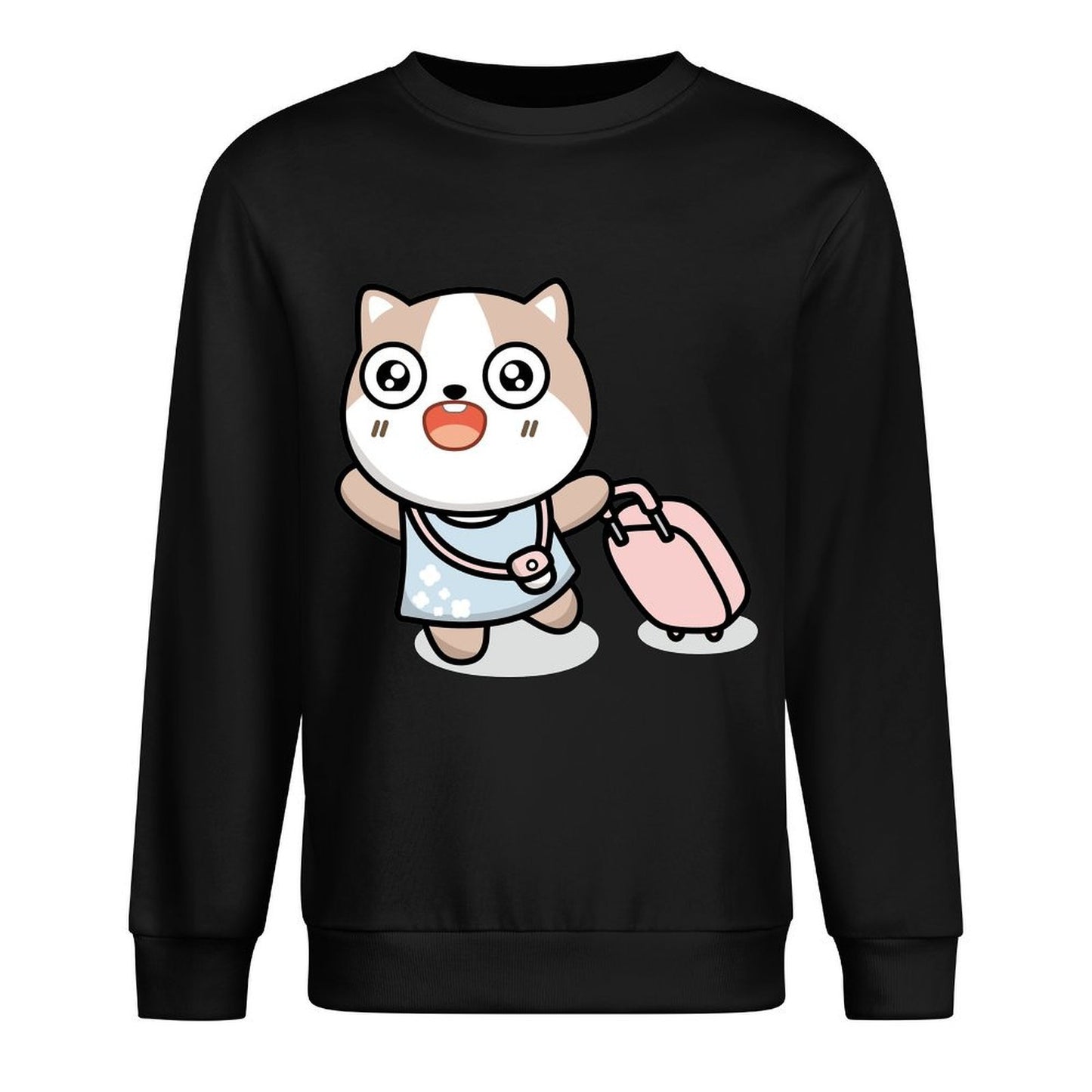 IPBR 250g Crew Neck Long Sleeve Sweatshirt Front GraphicCrew Neck Long Sleeve Sweatshirt4001355