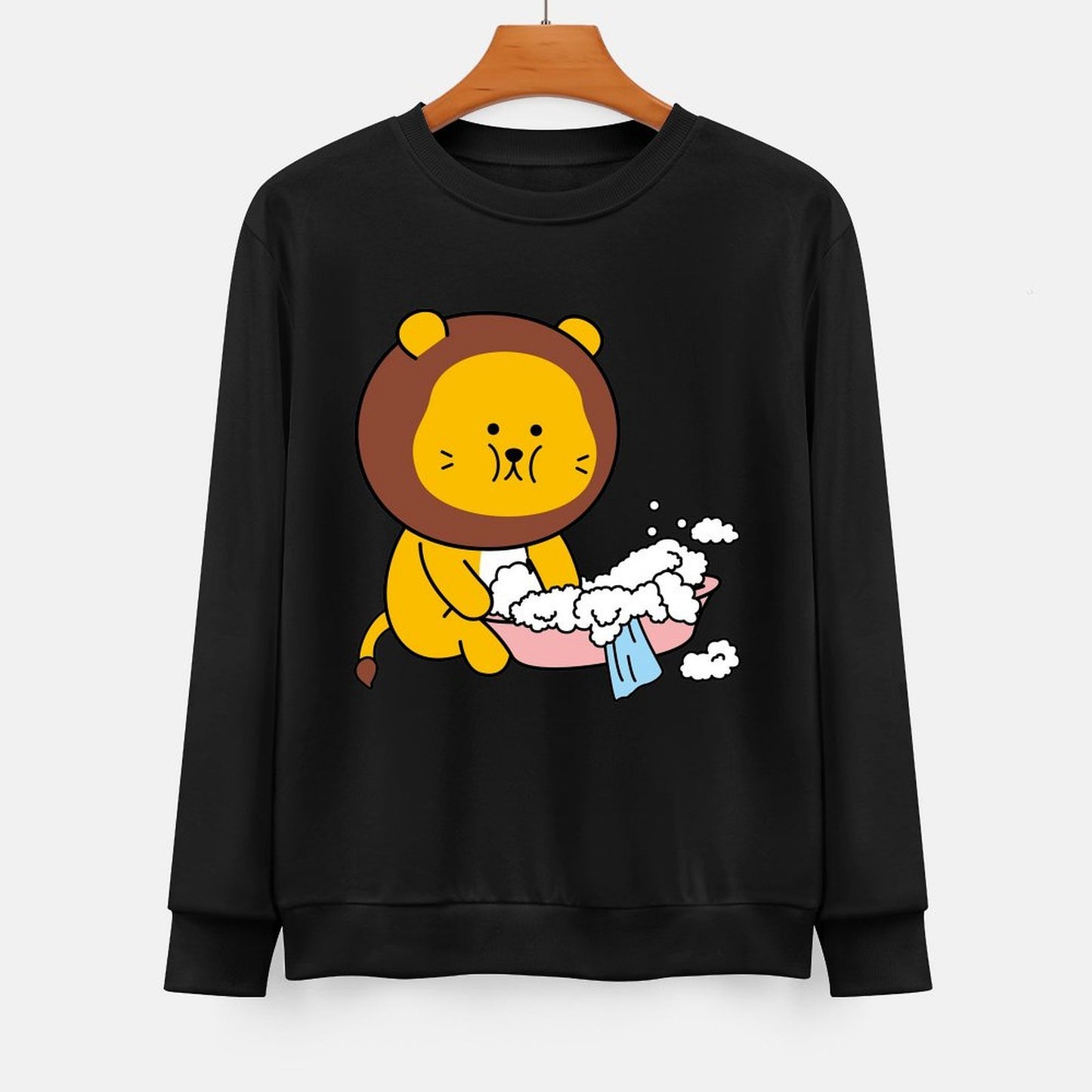 IPBR 250g Crew Neck Long Sleeve Sweatshirt Front GraphicCrew Neck Long Sleeve Sweatshirt4000789