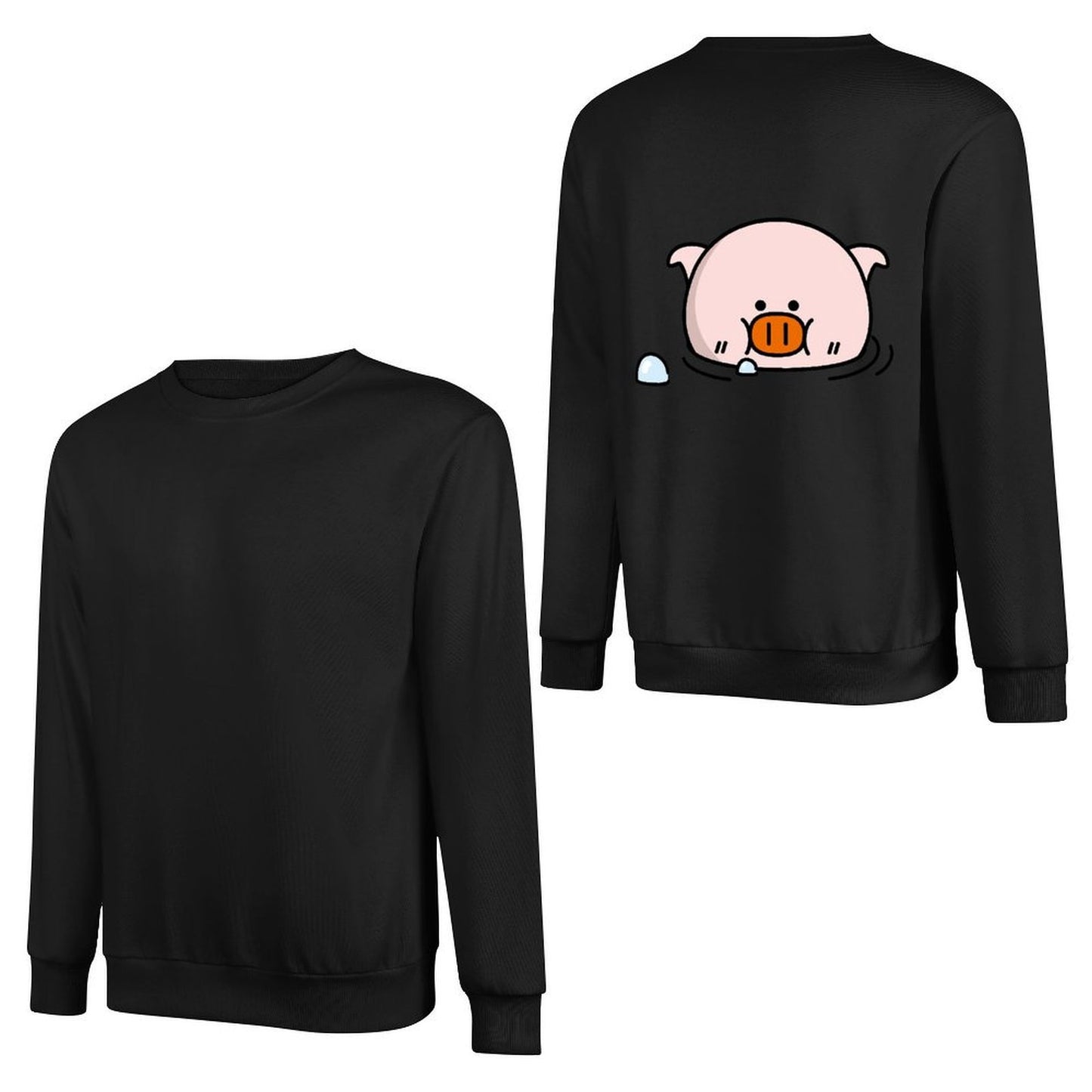 Crew Neck Long Sleeve Sweatshirt 4000660