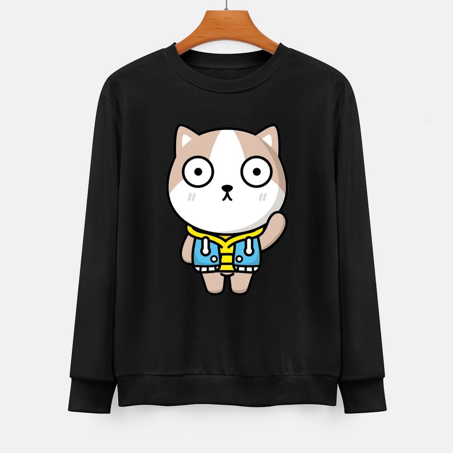 IPBR 250g Crew Neck Long Sleeve Sweatshirt Front GraphicCrew Neck Long Sleeve Sweatshirt4001126
