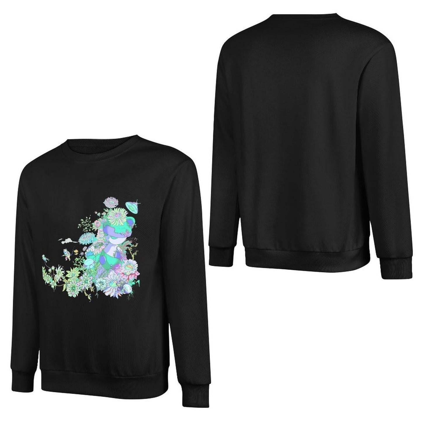 Long Sleeve With Front PatternRefined Soft-Touch