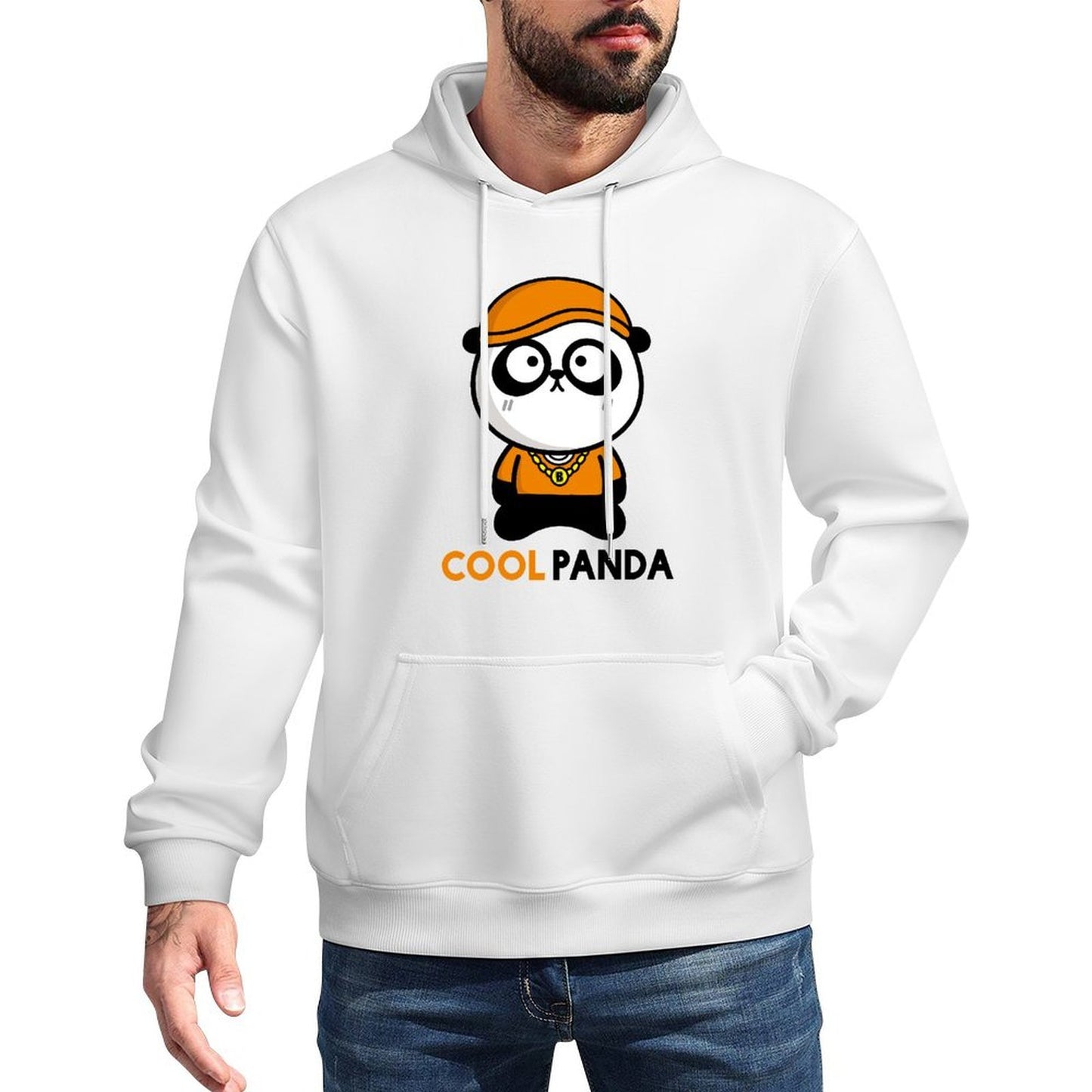 Fade-Resistant Minimalist Front Graphic Hoodies