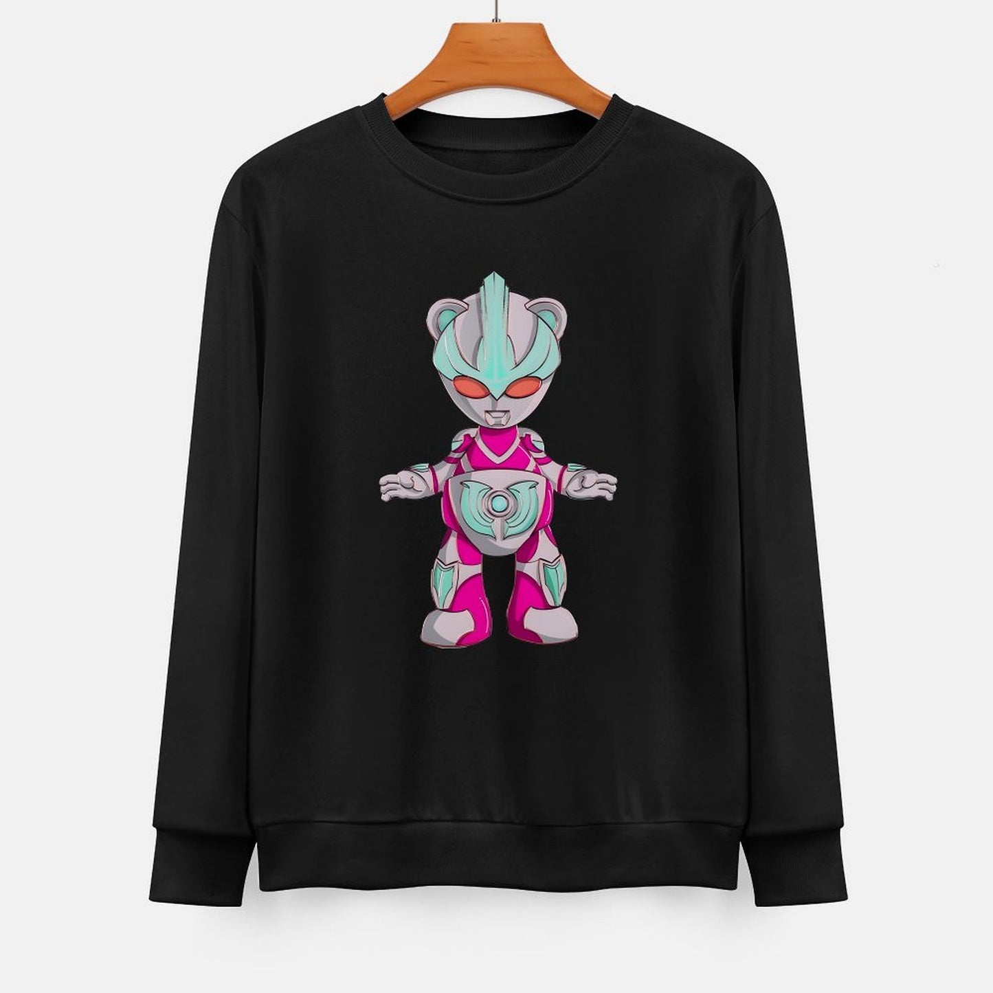 Long Sleeve With Front PatternTear-Resistant Simple