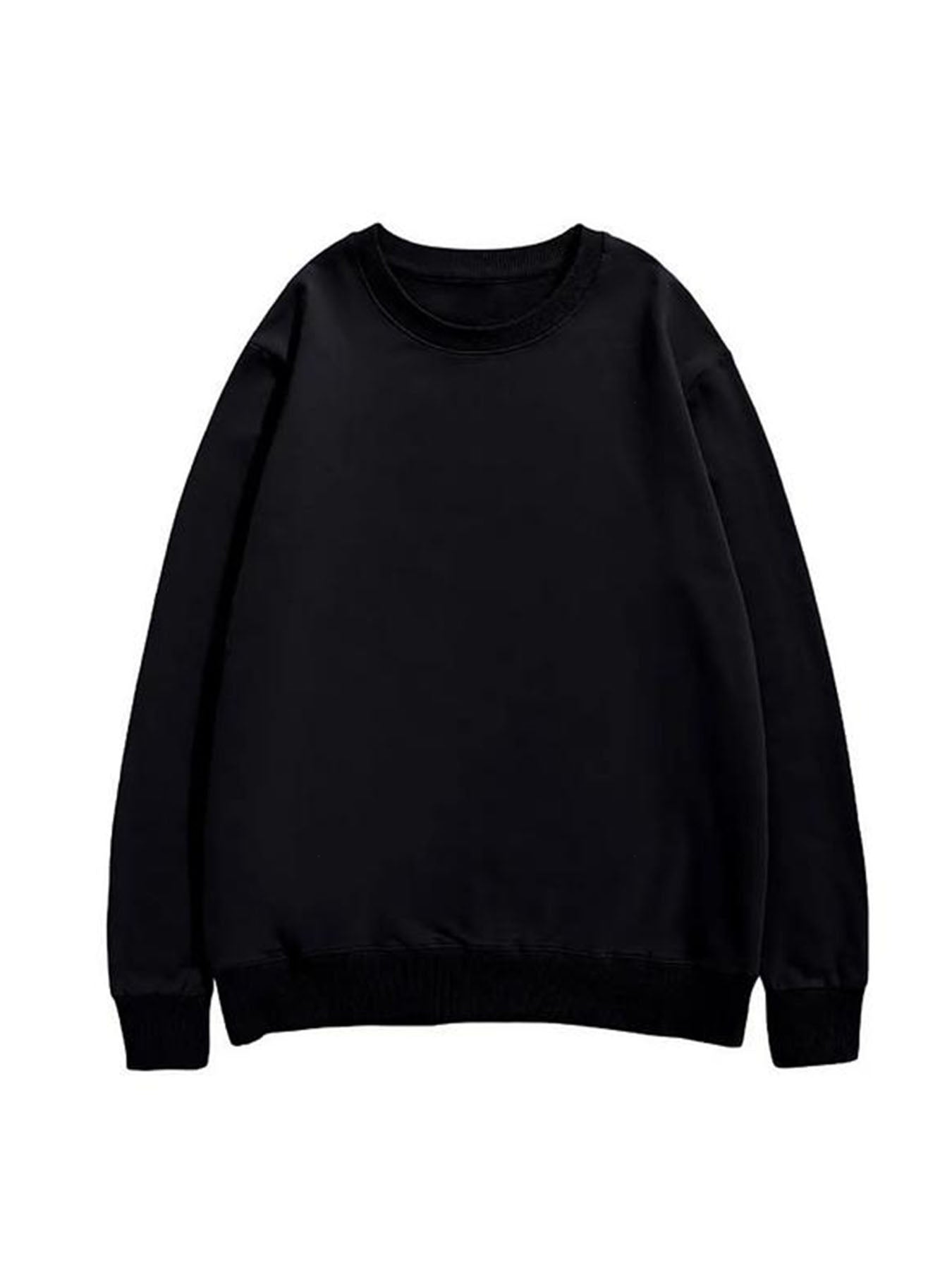 Round Neck Sweatshirt - Front Print Support personalized design