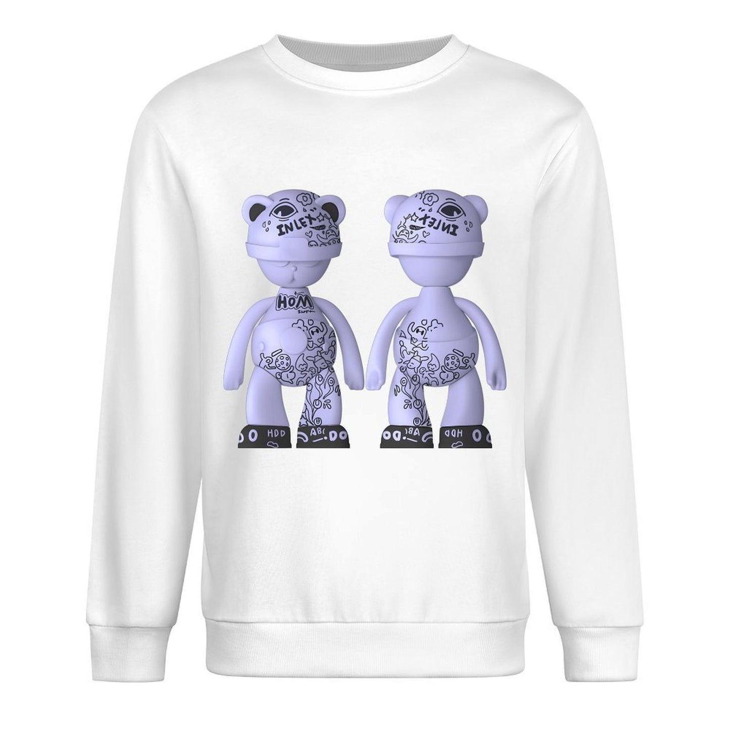 IPIB 250g Crew Neck Long Sleeve Sweatshirt Front GraphicCrew Neck Long Sleeve Sweatshirt6000082-5