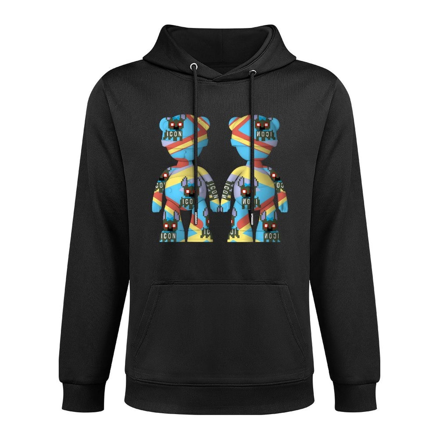 IPIB 250g Hooded Pocket Sweatshirt Front GraphicMen's Hooded  Sweatshirt6000078-4