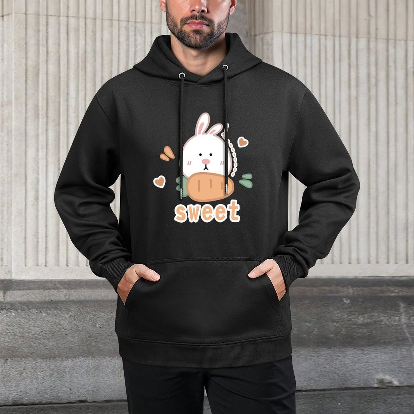 IPBR 250g Hooded Pocket Sweatshirt Front GraphicMen's Hooded  Sweatshirt4001540