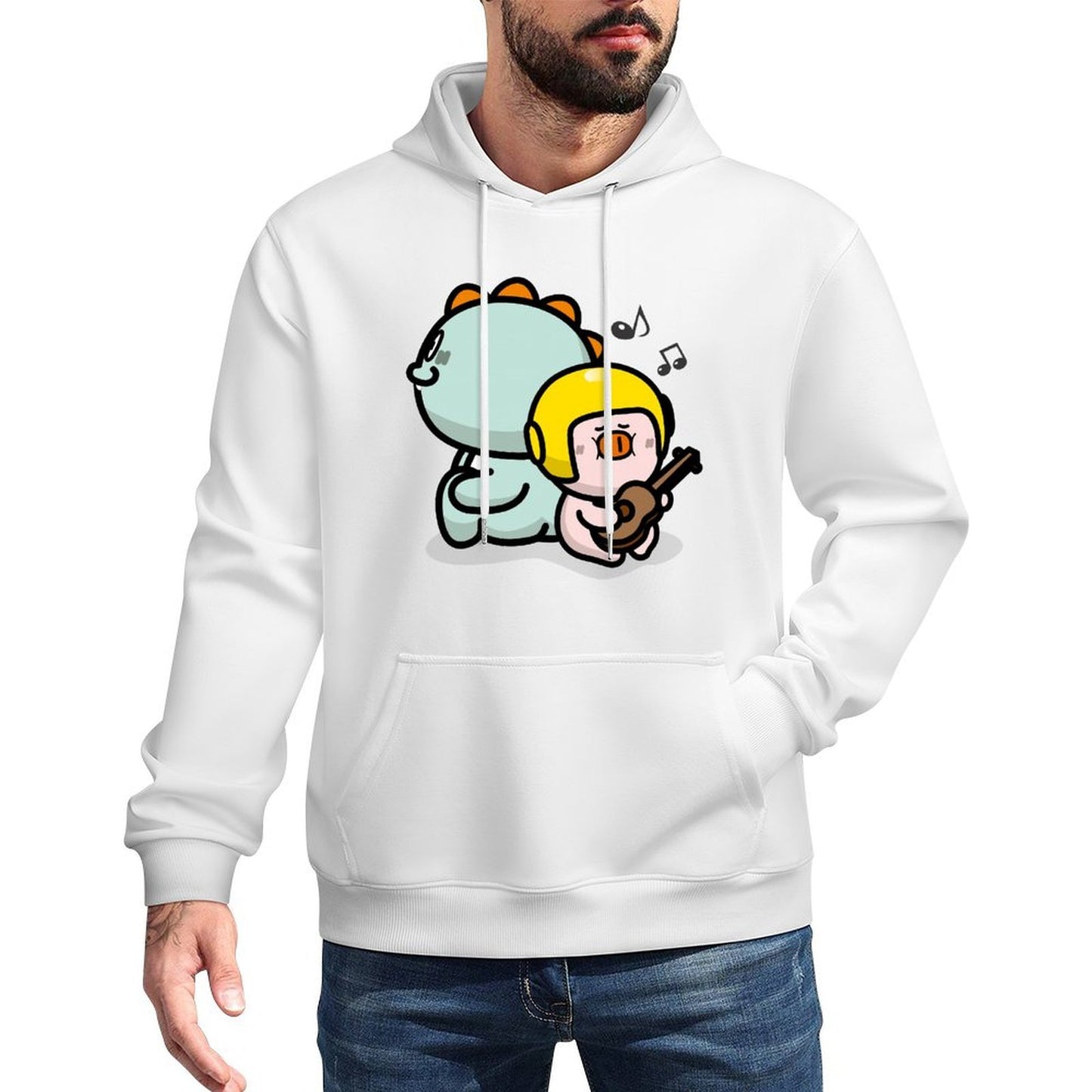 IPBR 250g Hooded Pocket Sweatshirt Front GraphicMen's Hooded  Sweatshirt4001128