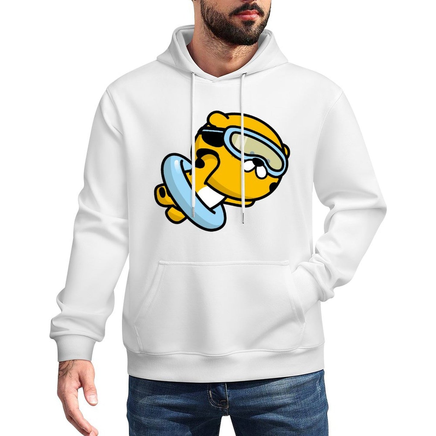 IPBR 250g Hooded Pocket Sweatshirt Front GraphicMen's Hooded  Sweatshirt4000206