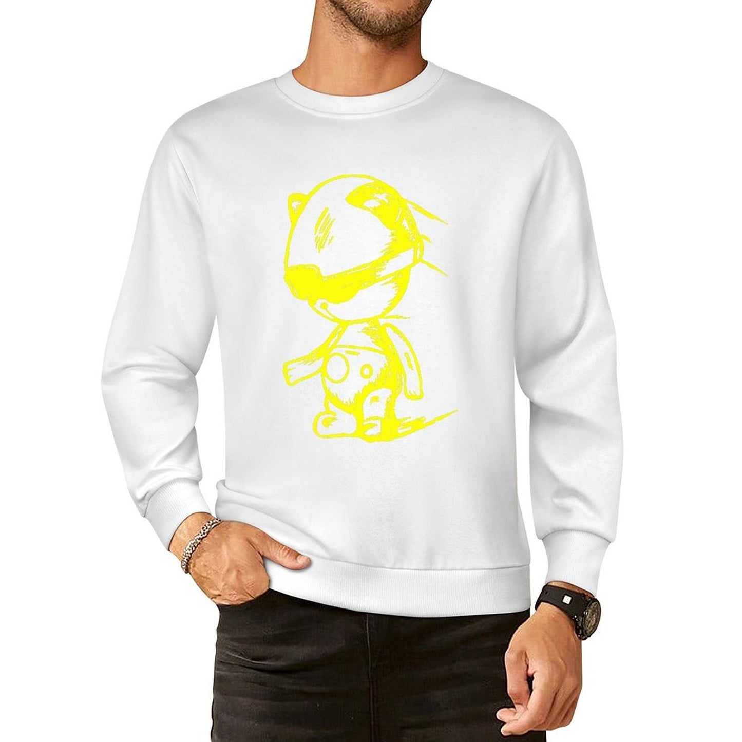 Long Sleeve With Front PatternAllSeason Printed