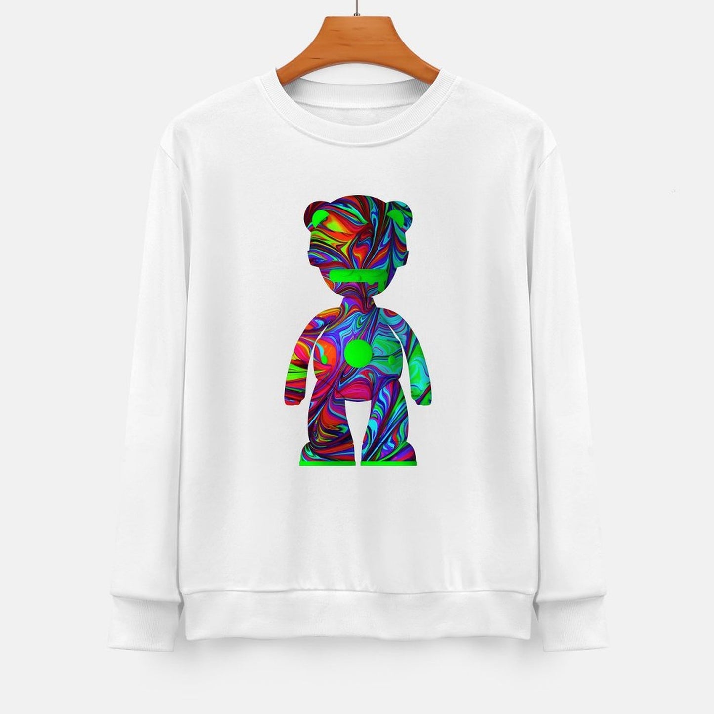 Long Sleeve With Front PatternRetro TrueStyle