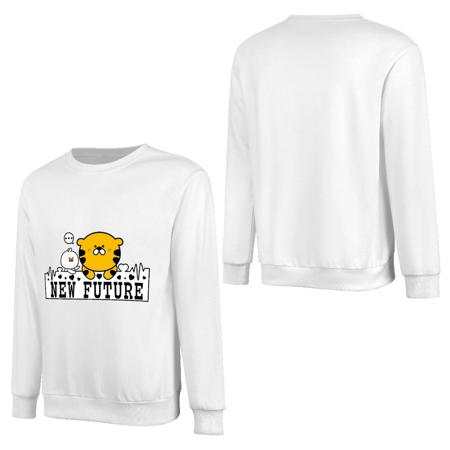 Front Patterned Long Sleeve TopTrueComfort Classic