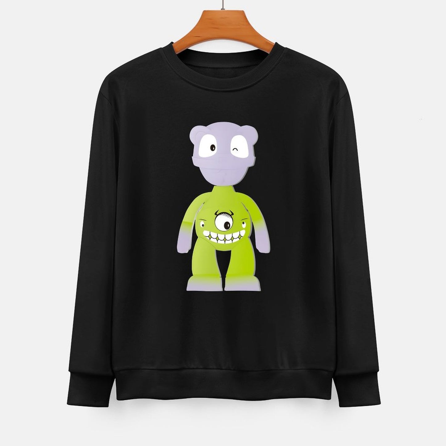 IPIB 250g Crew Neck Long Sleeve Sweatshirt Front GraphicCrew Neck Long Sleeve Sweatshirt6000142-6