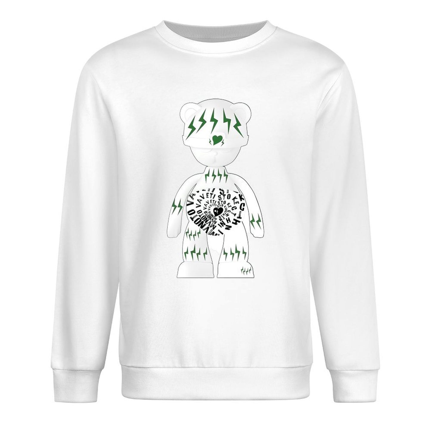IPIB 250g Crew Neck Long Sleeve Sweatshirt Front GraphicCrew Neck Long Sleeve Sweatshirt6000137-6