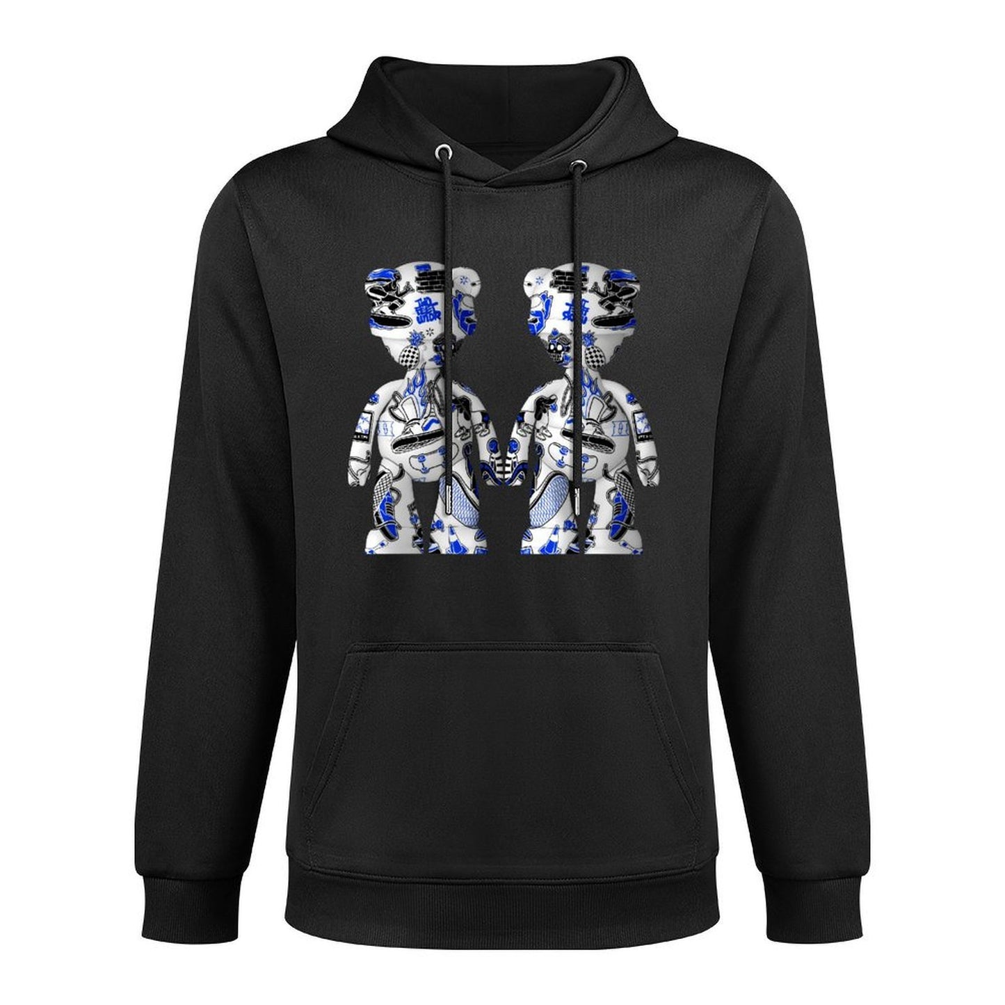 IPIB 250g Hooded Pocket Sweatshirt Front GraphicMen's Hooded  Sweatshirt6000085-2