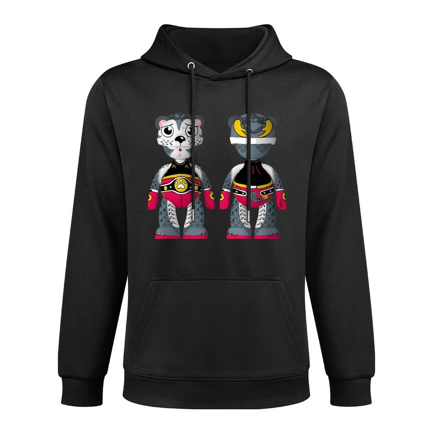 IPIB 250g Hooded Pocket Sweatshirt Front GraphicMen's Hooded  Sweatshirt6000145-4