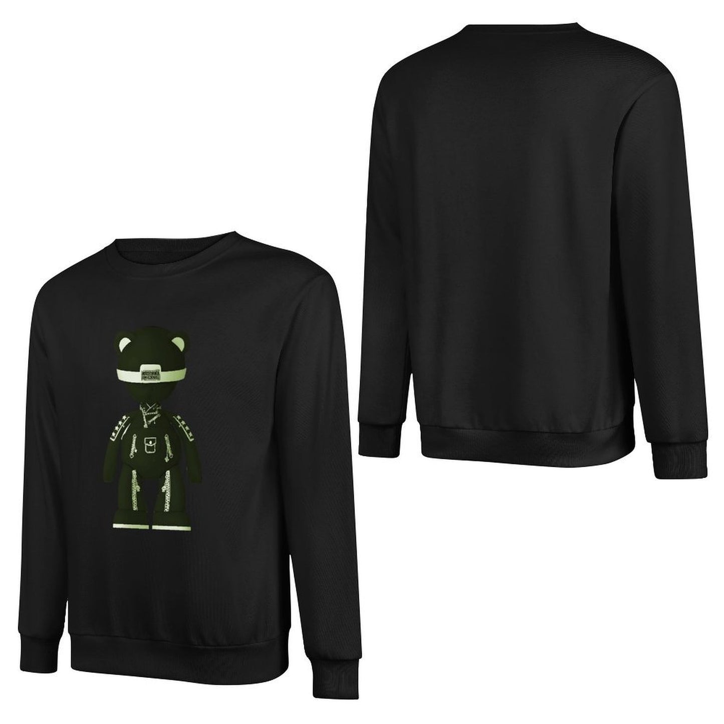 IPIB 250g Crew Neck Long Sleeve Sweatshirt Front GraphicCrew Neck Long Sleeve Sweatshirt6000125-6