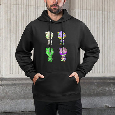 IPIB 250g Hooded Pocket Sweatshirt Front GraphicMen's Hooded  Sweatshirt6000073-6