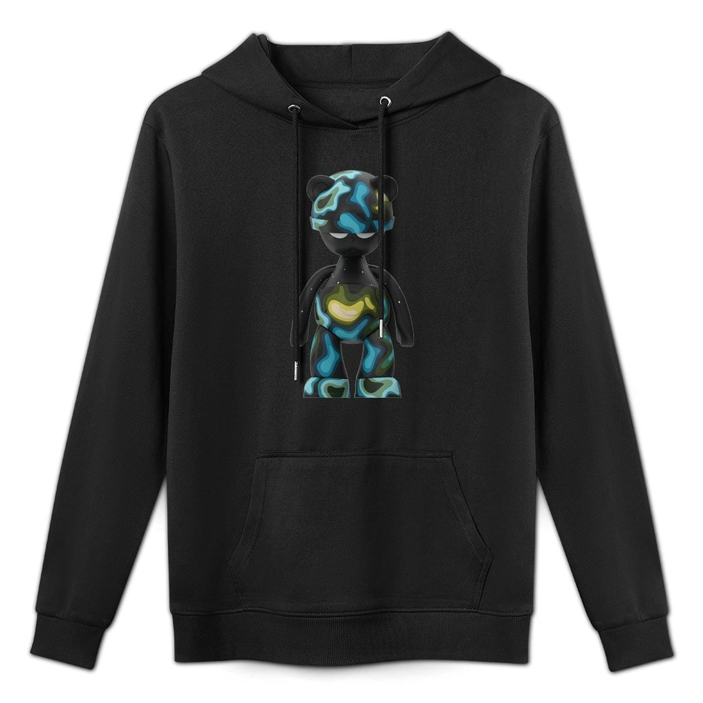 IPIB 250g Hooded Pocket Sweatshirt Front GraphicMen's Hooded  Sweatshirt6000072-2