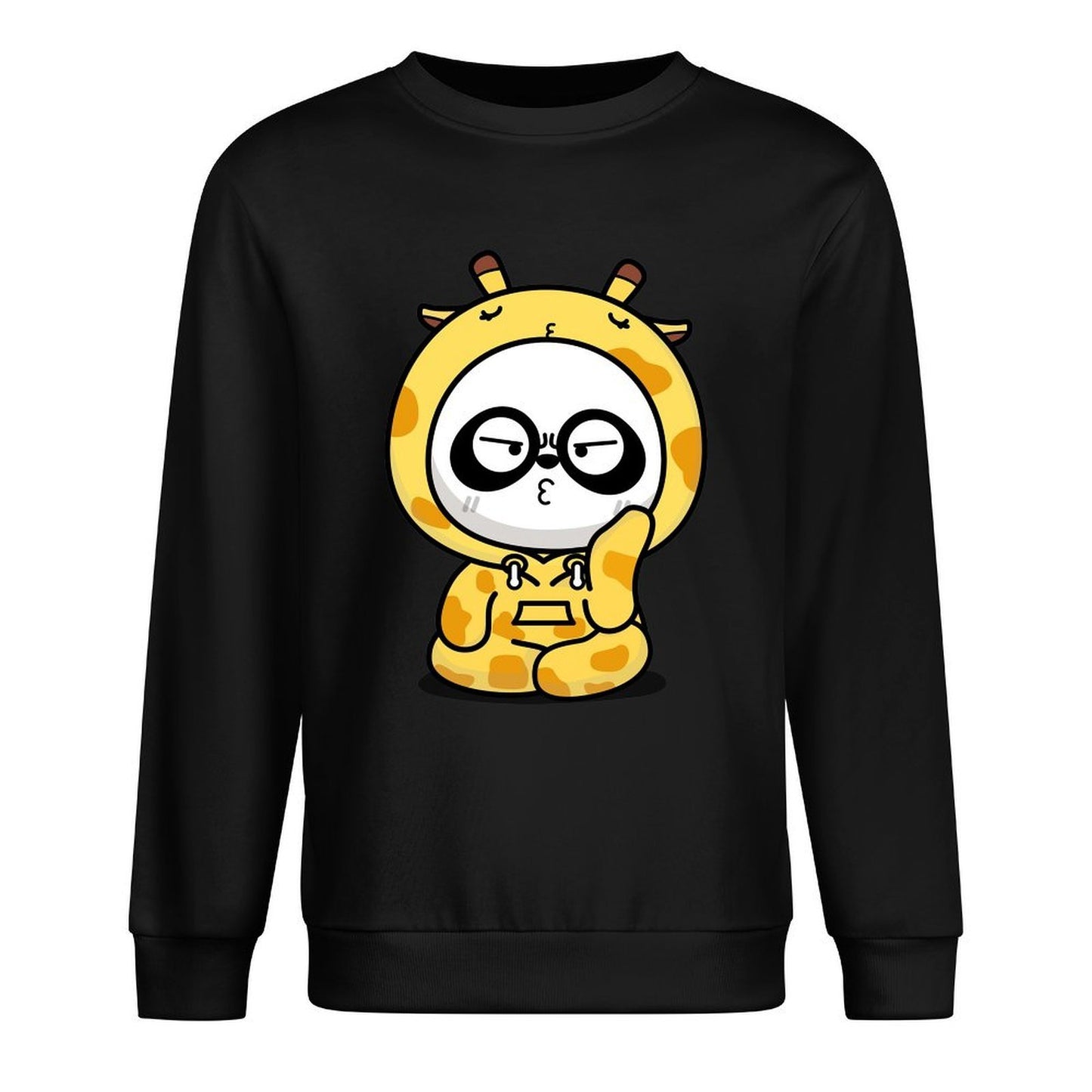 Front Patterned Long Sleeve TopDurable Eco-Conscious