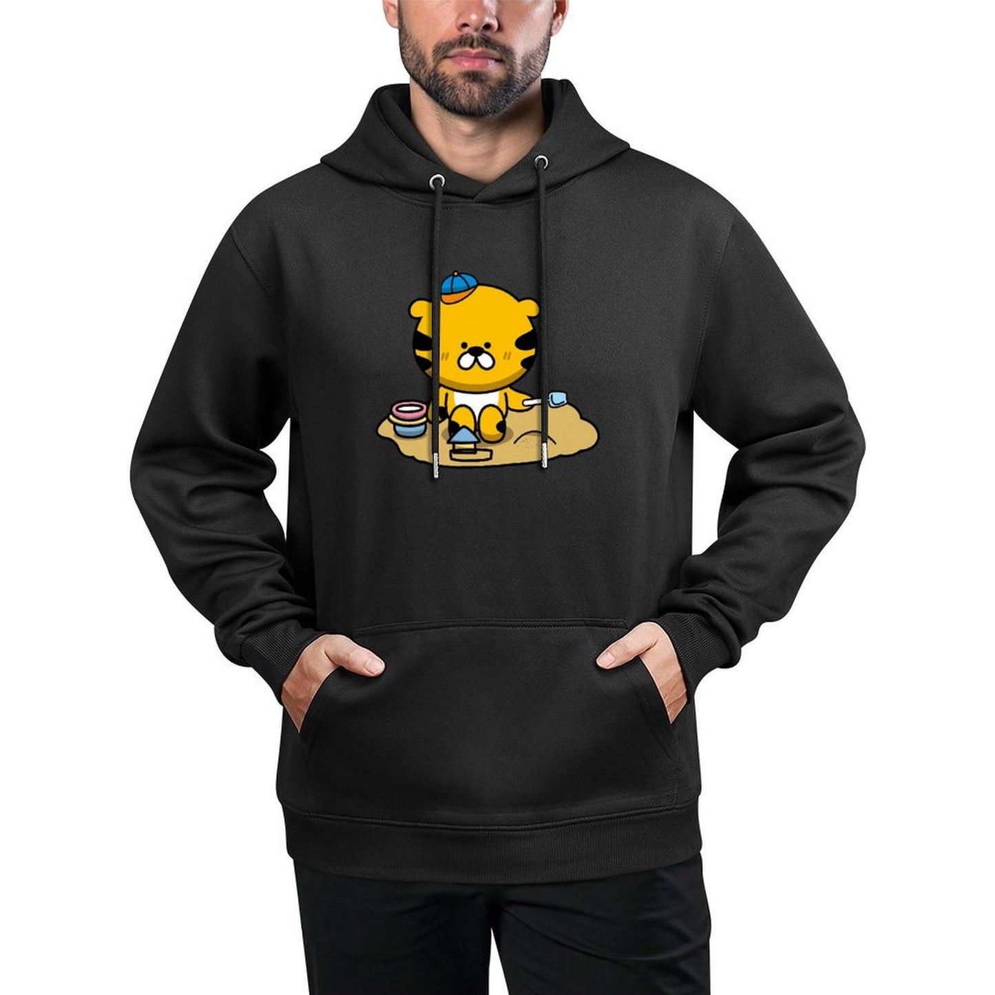 IPBR 250g Hooded Pocket Sweatshirt Front GraphicMen's Hooded  Sweatshirt4000292