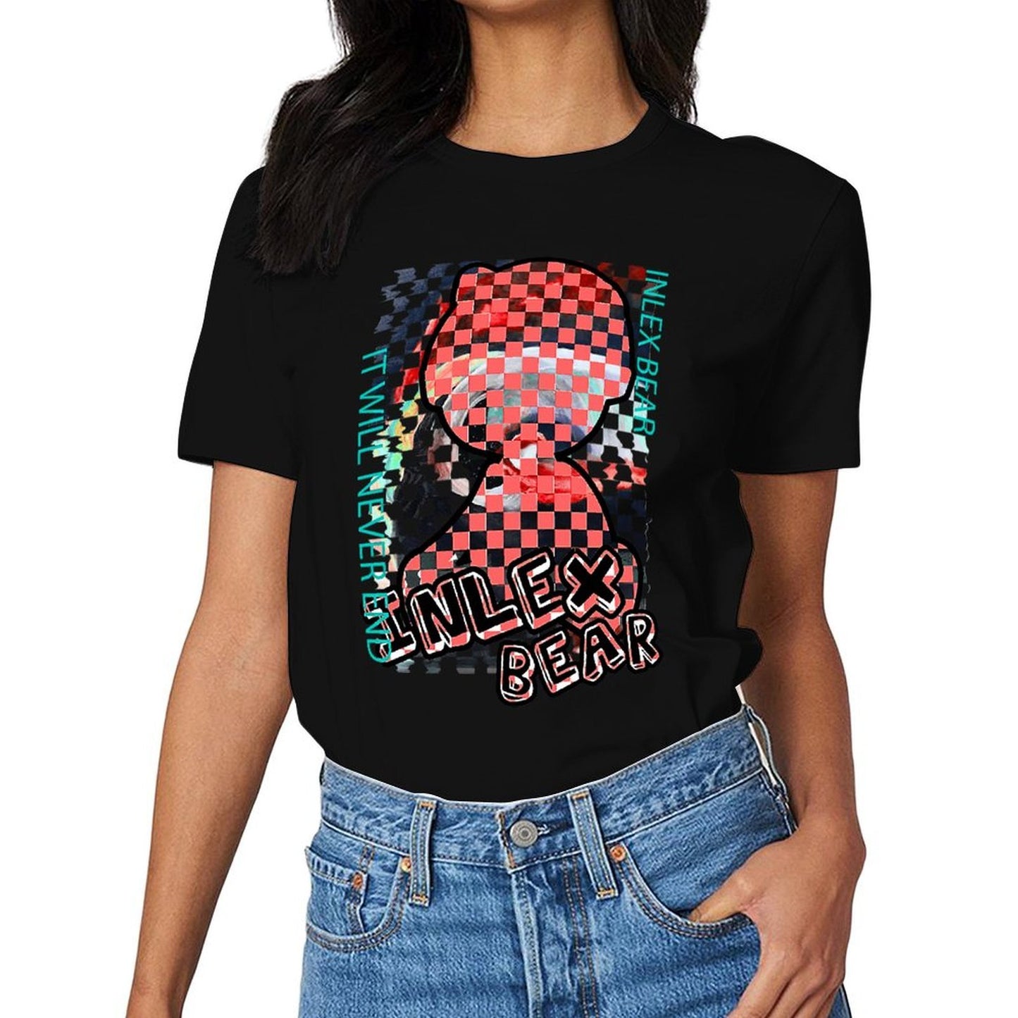 Inlex Bear T-shirtsSoftFeel Moisture-Wicking T-Shirt