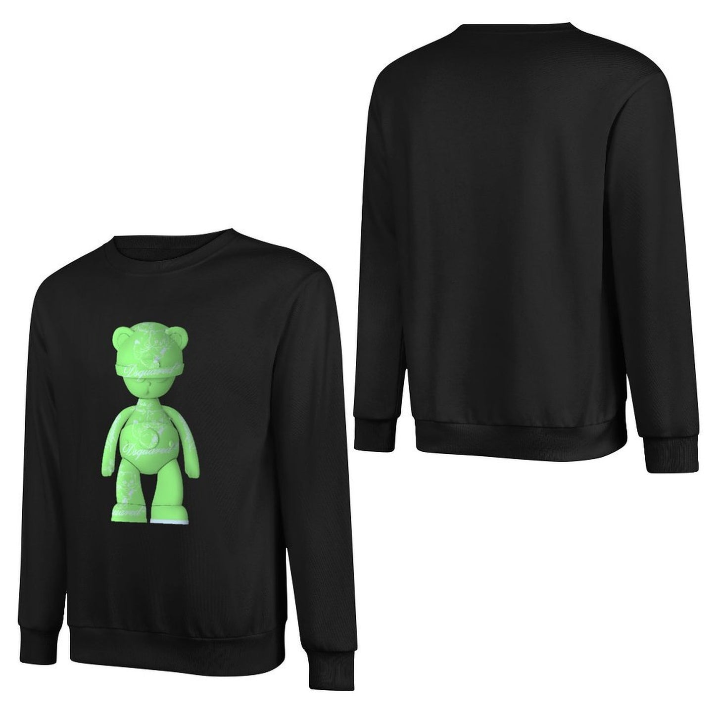 IPIB 250g Crew Neck Long Sleeve Sweatshirt Front GraphicCrew Neck Long Sleeve Sweatshirt6000123-4