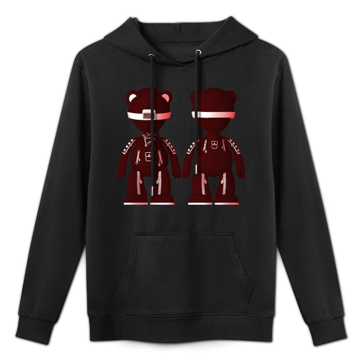 IPIB 250g Hooded Pocket Sweatshirt Front GraphicMen's Hooded  Sweatshirt6000093-3
