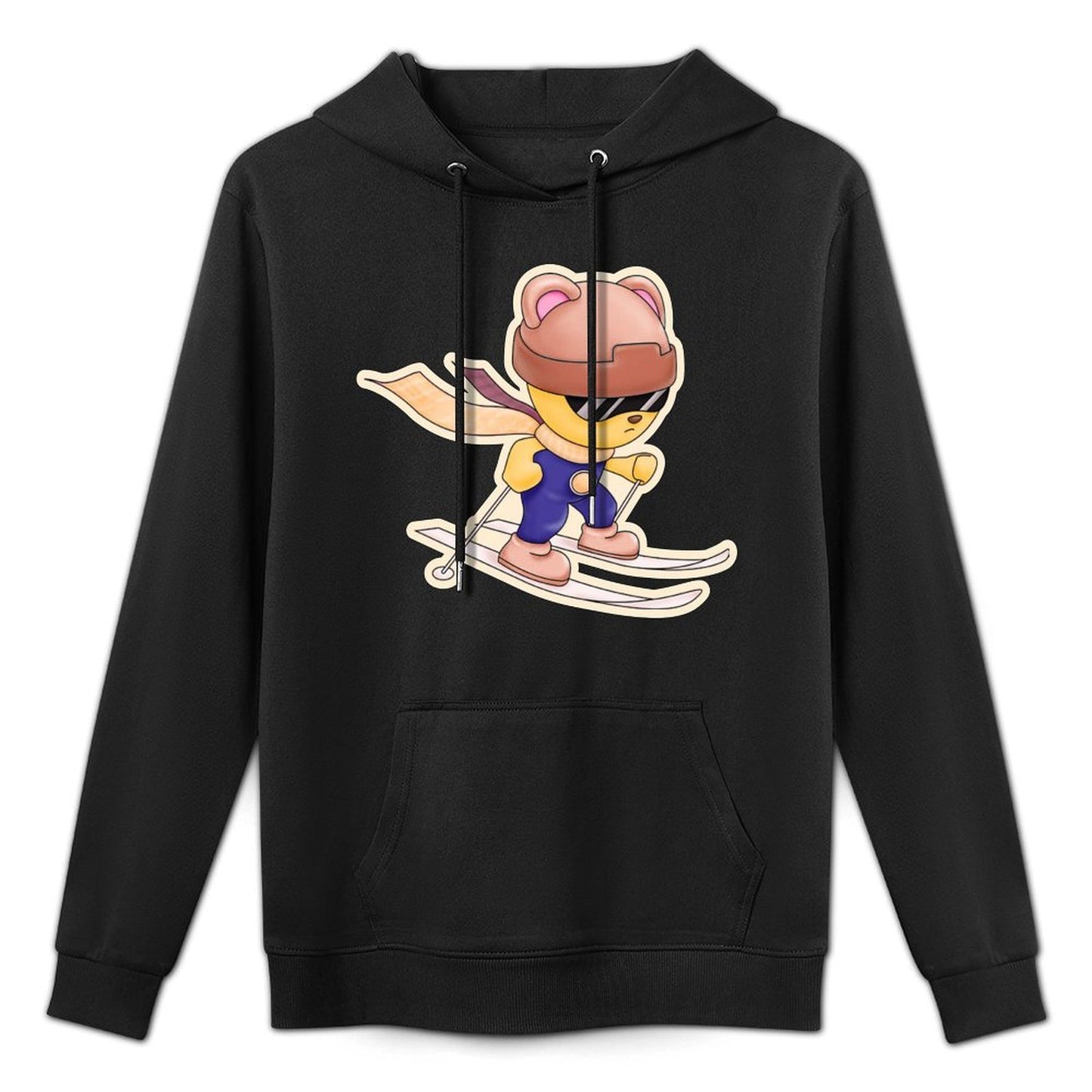 IPIB 250g Hooded Pocket Sweatshirt Front GraphicMen's Hooded  Sweatshirt6000049-1
