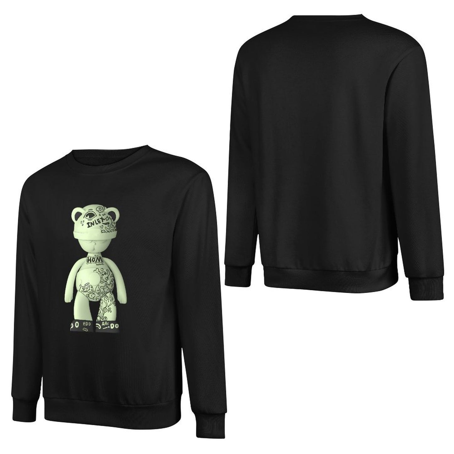 IPIB 250g Crew Neck Long Sleeve Sweatshirt Front GraphicCrew Neck Long Sleeve Sweatshirt6000109-6